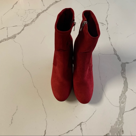 Marc Fisher • Red booties • 8.5 • Great condition! - Picture 5 of 9